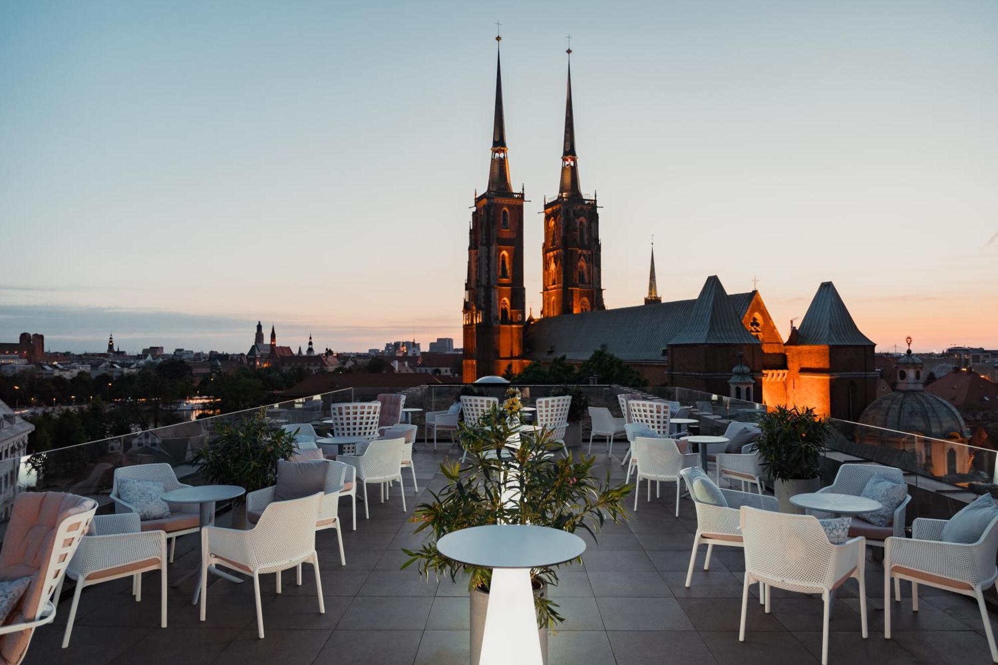 The Bridge Wroclaw - Mgallery Ngoại thất bức ảnh Rooftop terrace