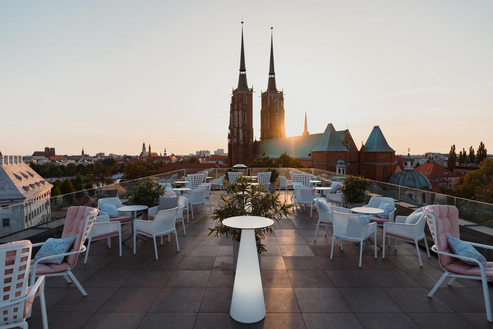 The Bridge Wroclaw - Mgallery Ngoại thất bức ảnh Rooftop terrace